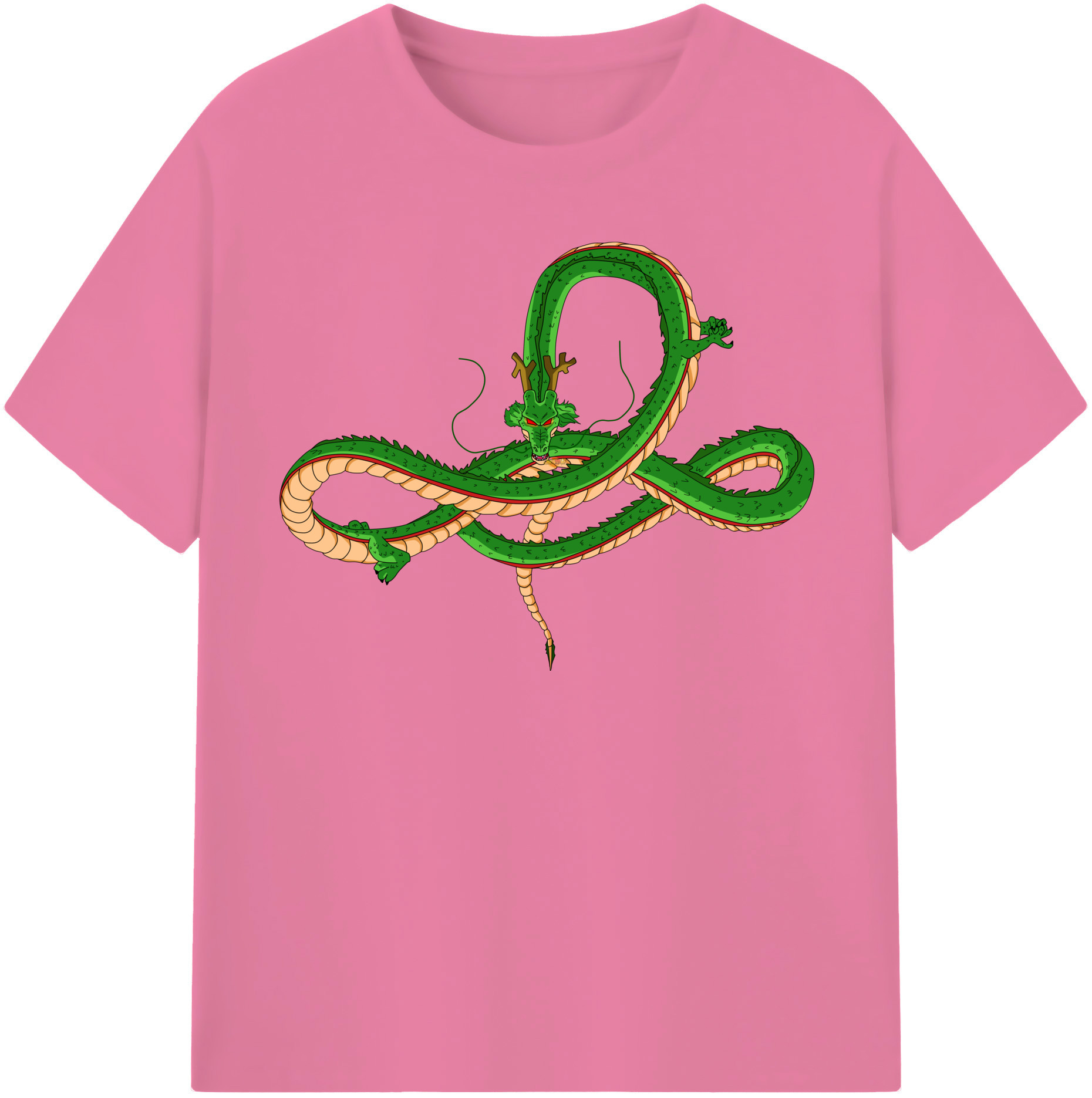 （画像用） ドラゴンボール 神龍 シェンロン DRAGON BALL Shenron 綿100％半袖Tシャツ（フロントプリント）